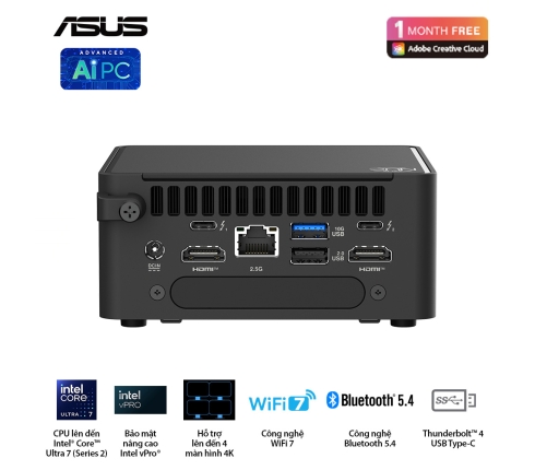 NUC 15 PRO Tall RNUC15CRHU700000I (Intel Core Ultra 7 255H | No Ram | No SSD )