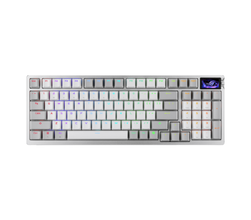 Bàn Phím Cơ Gaming Asus ROG Azoth 96 HE White