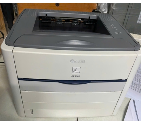 Máy in canon 3300 cũ ( In 2 mặt - In qua USB - Khổ A4, A5 )