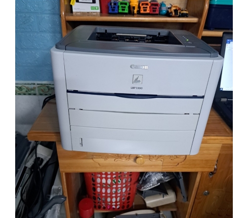 Máy in canon 3300 cũ ( In 2 mặt - In qua USB - Khổ A4, A5 )